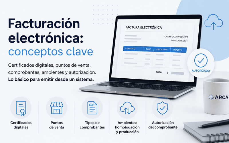 Facturación electrónica: conceptos clave